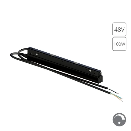 Блок питания встраиваемый в трек 48V 100W для магнитной трековой системы ARTE LAMP LINEA A482706